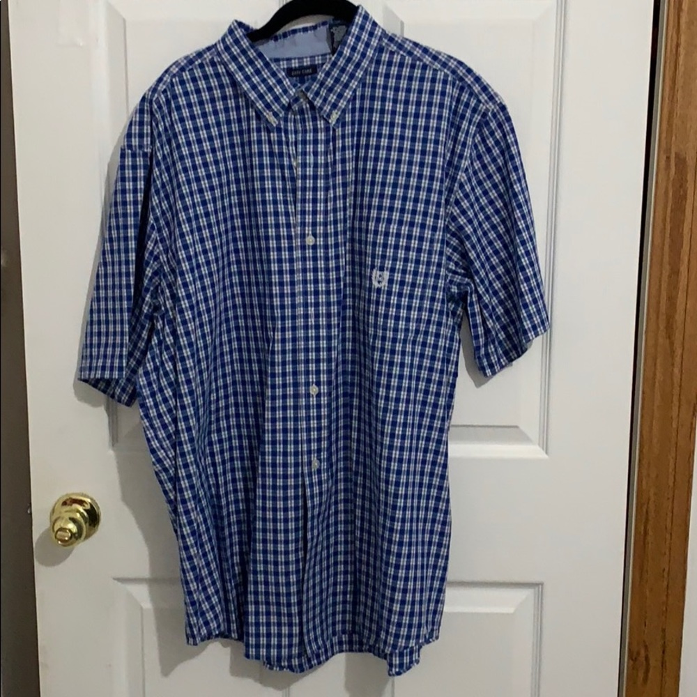 Men’s chaps button down shirt